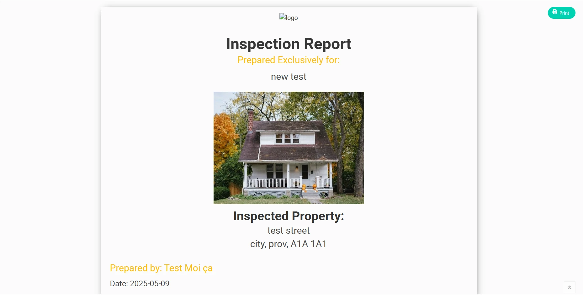 Technical Inspection Report Screenshot 22