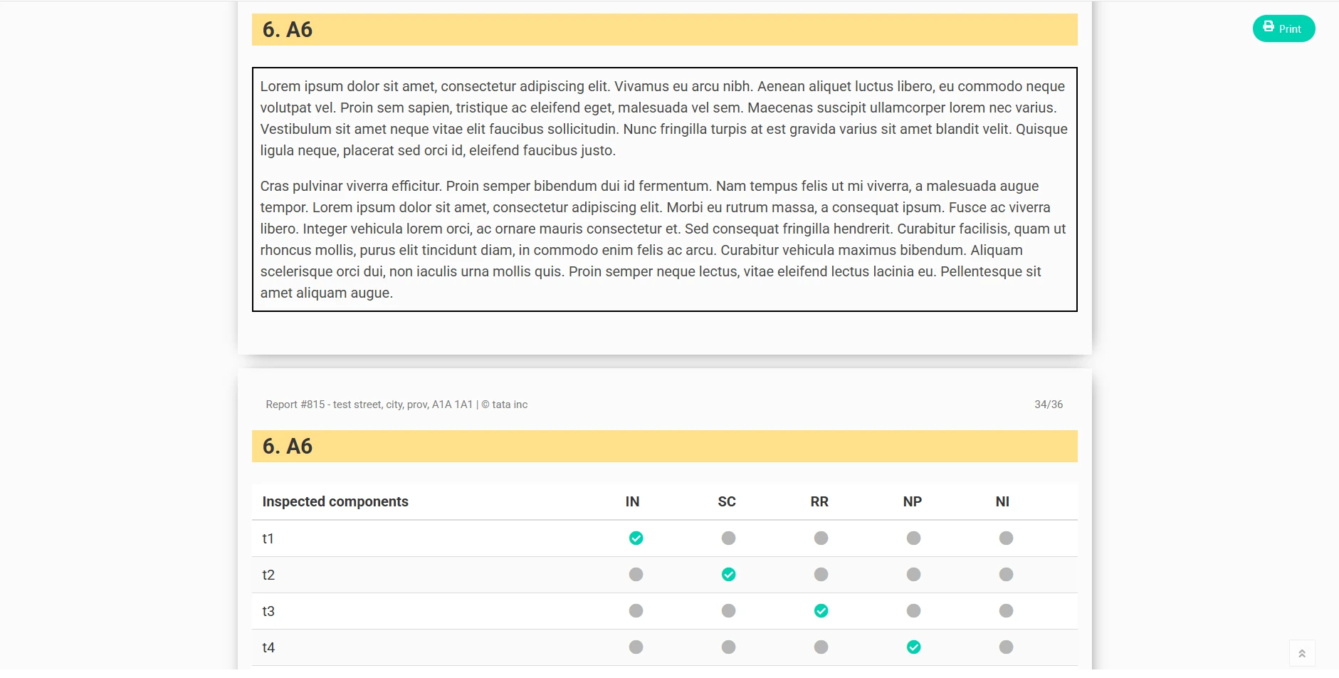 Technical Inspection Report Screenshot 25