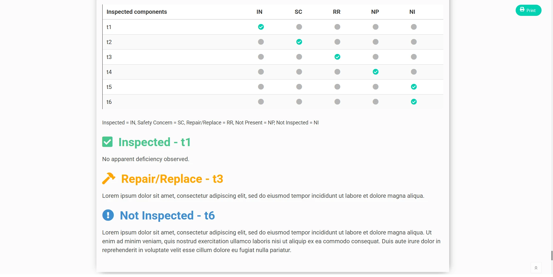Technical Inspection Report Screenshot 26